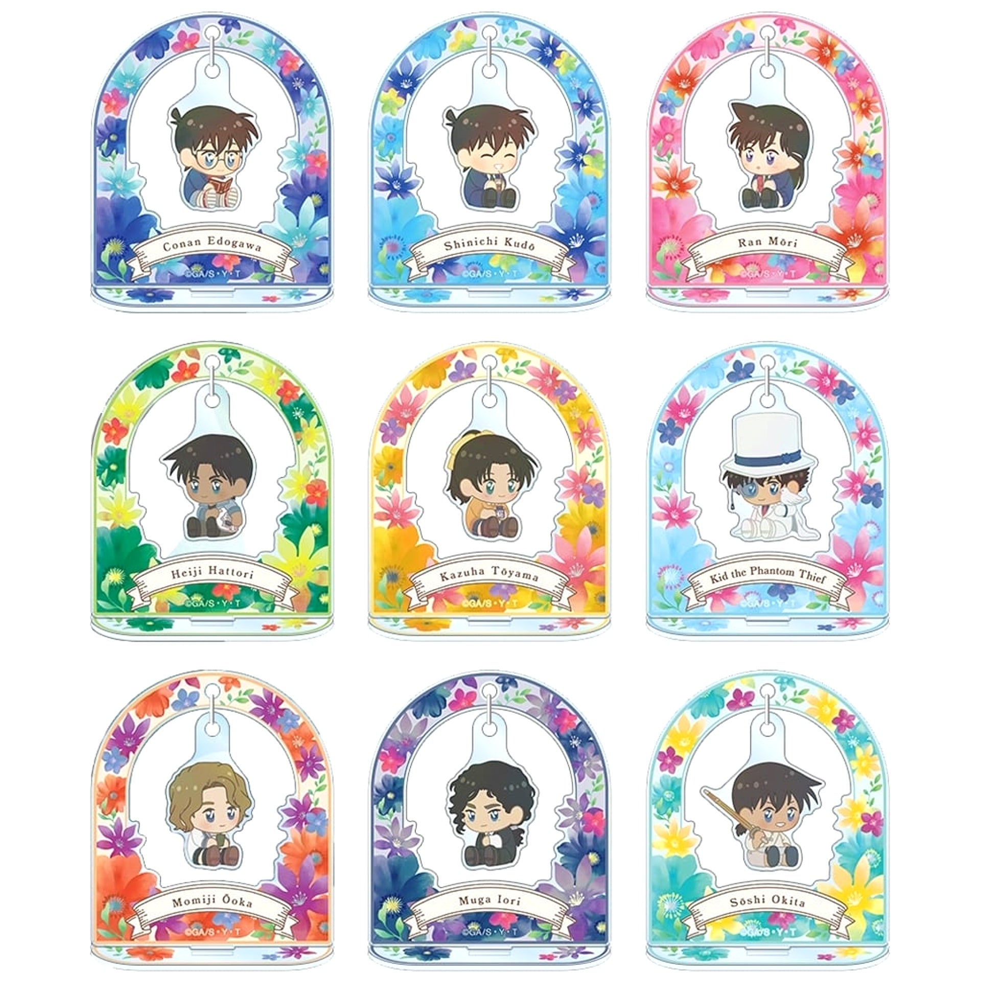 Conan Edogawa & Others Detective Conan All 9 Types Set Botania Trading  Yurayura Acrylic Stand Part 2 [USED][Condition]USED[Product  Information]Product name: Conan Edogawa & Others Detective Conan All 9  Types Set Botania Trading
