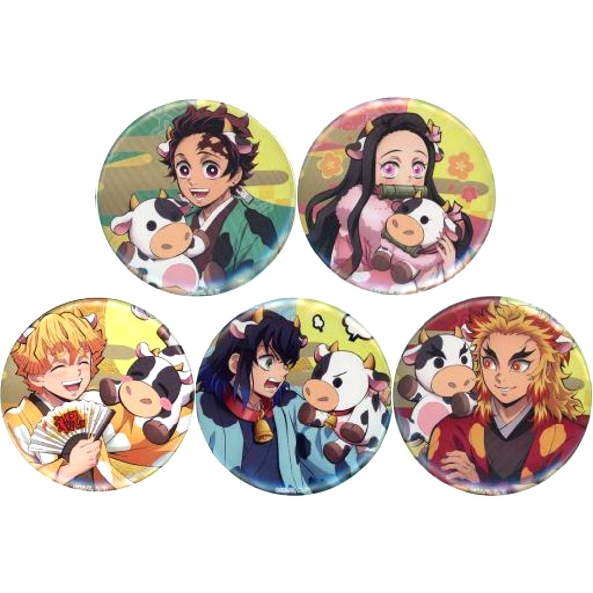 ufotable 2周年 Set of 5 Demon Slayer Kimetsu Festival Online Anime 2nd