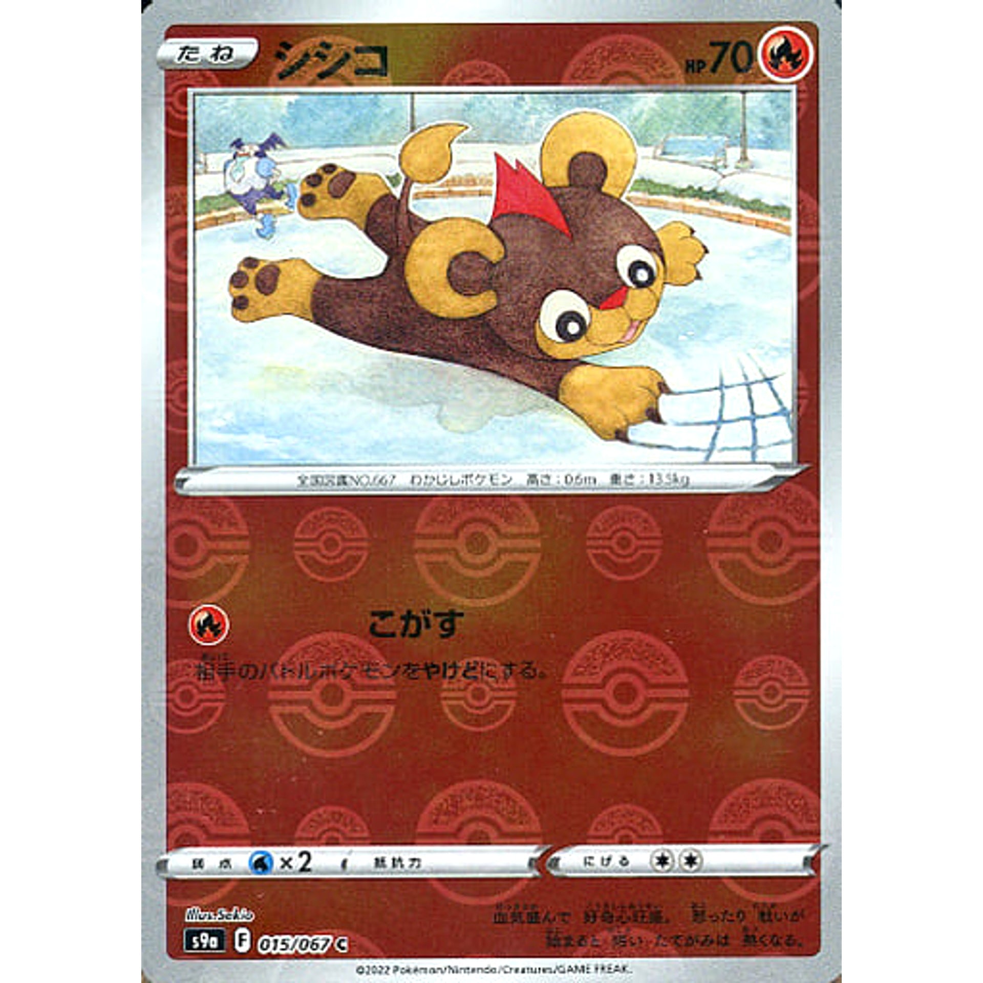 Litleo Parallel C 015/067 S9a Battle Region Japanese Pokemon Card Japanese Pokemon  Card [USED] – SelectAnime