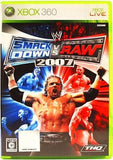 WWE SmackDown vs. Raw 2007 Xbox 360 [USED]