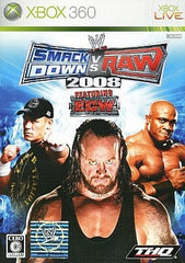 WWE SmackDown vs. Raw 2008 Xbox 360 [USED]