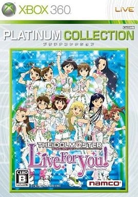 THE IDOLM@STER Live For you! Platinum Collection Xbox 360 [USED]
