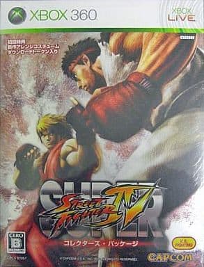 Super Street Fighter IV Collector's Package e-Capcom Limited Edition Xbox 360 [USED]