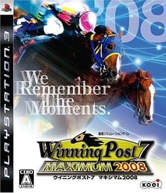 Winning Post 7 Maximum 2008 PlayStation 3 [USED]