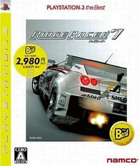Ridge Racer 7 PlayStation3 the Best PlayStation 3 [USED]