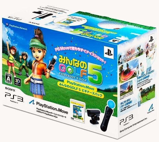 Hot Shots Golf: Out of Bounds PlayStation Move Beginner's Pack PlayStation 3 [USED]