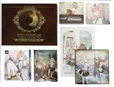 Atelier Escha & Logy: Alchemists of the Dusk Sky GS Special Premium Ultimate Package Gust Shop Limited PlayStation 3 [USED]