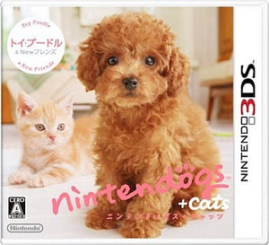 Nintendogs + Cats Toy poodle & New Friends NINTENDO 3DS [USED]