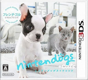 Nintendogs + Cats French Bulldog & New Friends NINTENDO 3DS [USED]