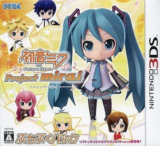 Hatsune Miku and Future Stars Project mirai Puchi Puku Pack NINTENDO 3DS [USED]