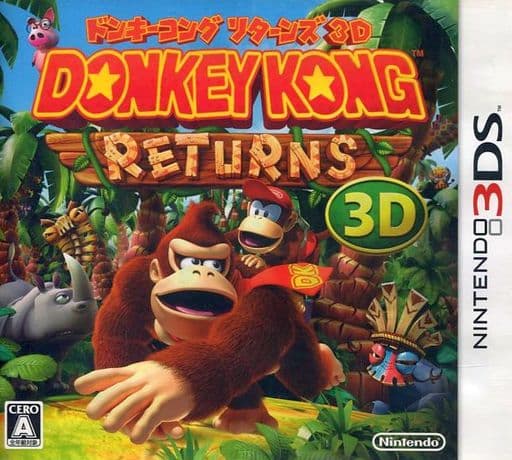 Donkey Kong Country Returns 3D NINTENDO 3DS [USED]