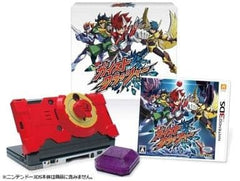 Gaist Crusher Bakuatsu! Gai Phone Set NINTENDO 3DS [USED]
