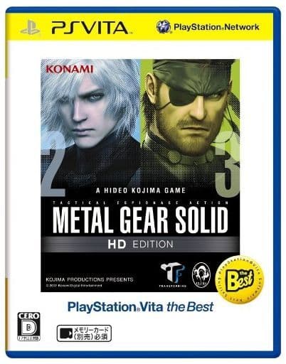 Metal Gear Solid HD Edition PlayStation Vita the Best PlayStation Vita [USED]