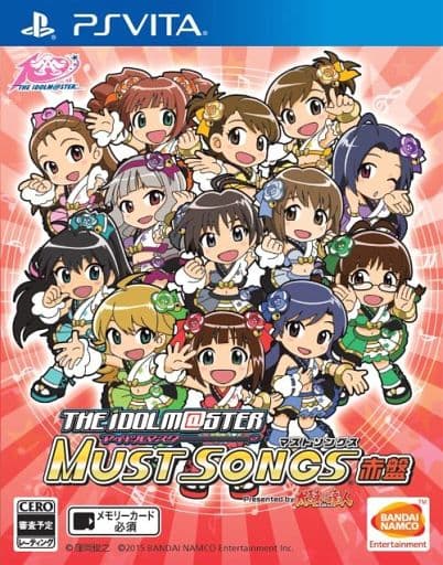 THE IDOLM@STER Must Songs Red Disc PlayStation Vita [USED]