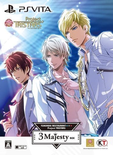 Tokimeki Restaurant Project Tristars 3 Majesty BOX PlayStation Vita [USED]