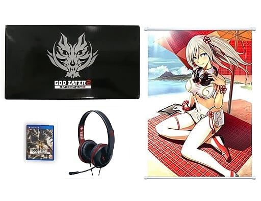 God Eater 2: Rage Burst Kyokuto Shibu Shikyu Headset tsuki Tokusoban PlayStation Vita [USED]
