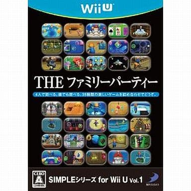 Family Party: 30 Great Games Simple Series For Wii U Vol.1 Wii U [USED]