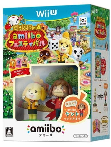 Dobutsu no Mori amiibo Festival with Kent Wii U [USED]