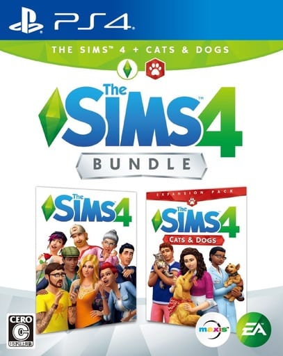 The Sims 4 Bundle: Base Game + Cats & Dogs PlayStation 4 [USED]