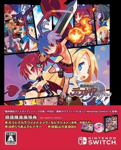 Disgaea 1 Complete First Limited Edition Nintendo Switch [USED]