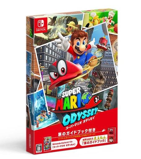 Super Mario Odyssey Comes with Travel Guidebook Nintendo Switch [USED]