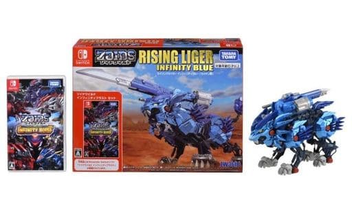 Rising Liger Infinity Blue Zoids Wild Infinity Blast Set Nintendo Switch [USED]
