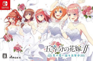 The Quintessential Quintuplets 2 Summer Memories Also Come in Five Limited Edition Nintendo Switch [USED]