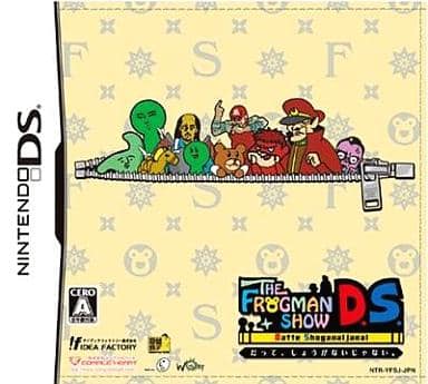 THE Frogman Show DS Datte Shoganaijanai. NINTENDO DS [USED]