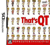 That's QT NINTENDO DS [USED]