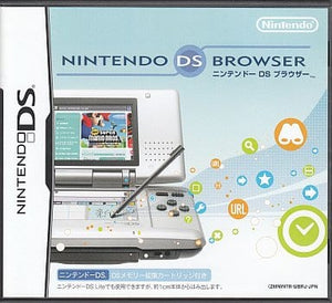 Nintendo DS Browser NDS Ver. NINTENDO DS [USED]