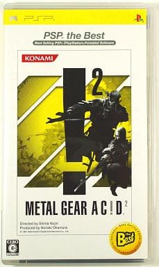 Metal Gear Ac!d 2 PSP the Best PlayStation Portable [USED]