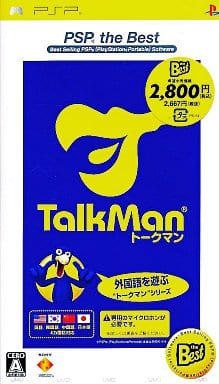 Talkman Software Only Ver. PSP the Best PlayStation Portable [USED]