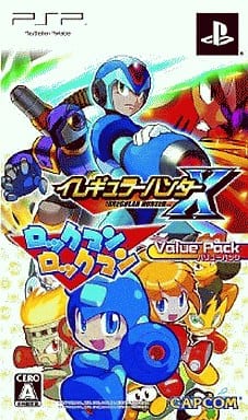 Mega Man Maverick Hunter X + Mega Man Powered Up Value Pack PlayStation Portable [USED]