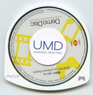 System Software Version 2.00 Updater included Demo Disc PlayStation Portable [USED]