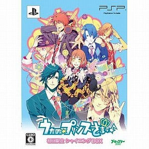 Uta no Prince Sama Shining Box First Limited Edition Sofmap Limited Reservation Bonus Scorebook & Sofmap Bonus Drama CD S Class Harahara Dokidoki Variety Practical Test Included PlayStation Portable [USED]