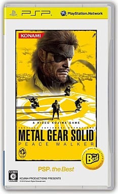 Metal Gear Solid: Peace Walker PSP the Best PlayStation Portable [USED]