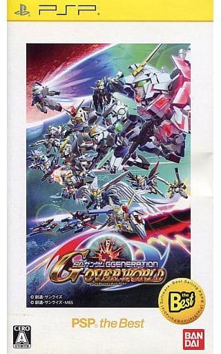SD Gundam G Generation Over World PSP the Best PlayStation Portable [USED]