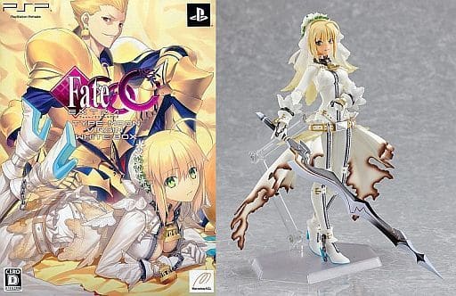 Fate/EXTRA CCC Type Moon Virgin White Box PlayStation Portable [USED]