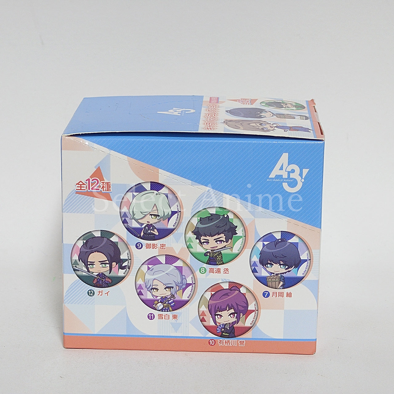 A3! Character Badge Collection 5th Performance Autumn Group & Winter Group BOX Badge [NEW]