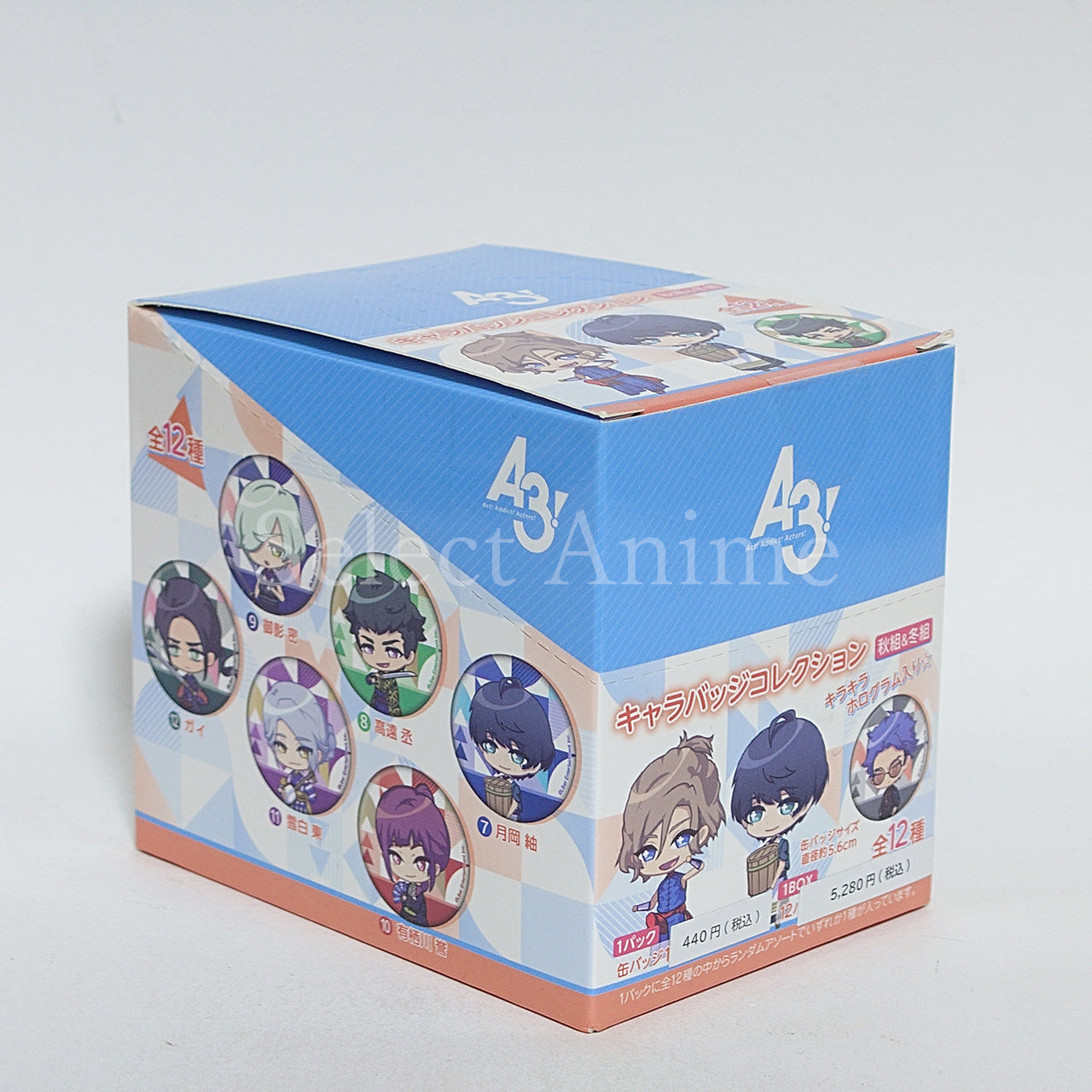A3! Character Badge Collection 5th Performance Autumn Group & Winter Group BOX Badge [NEW]