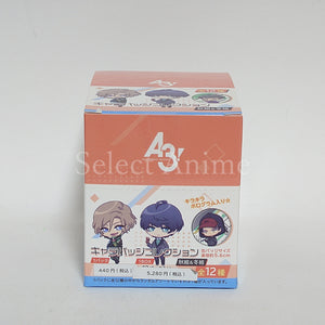 A3! Character Badge Collection 6th Performance Autumn Group & Winter Group BOX Badge [NEW]