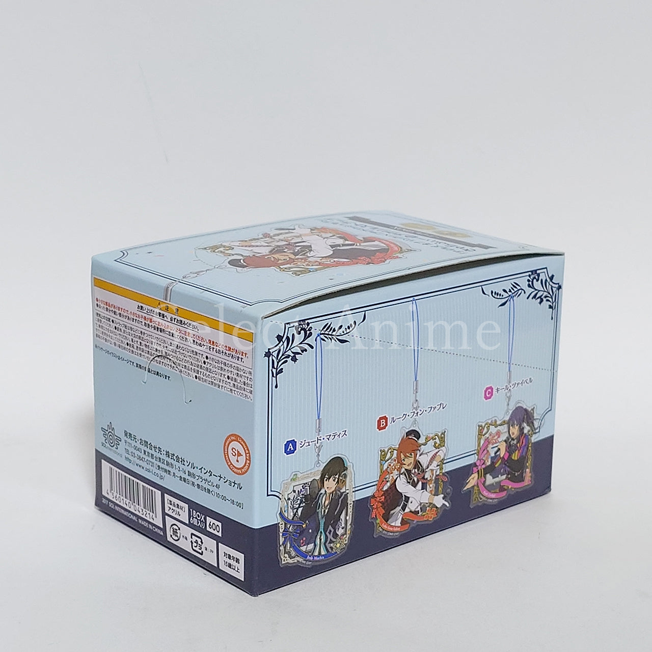 Tales of Link x Idolish 7 Charafeuille Acrylic Strap Tales Box Key Ring [NEW]