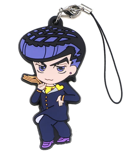 Josuke Higashikata JoJo's Bizarre Adventure Part 4: Diamond is Unbreakable Rubber Charm Vol.3 animate Girls Festival 2018 Limited Venue Limited Box Purchase Bonus Key Chain [USED]