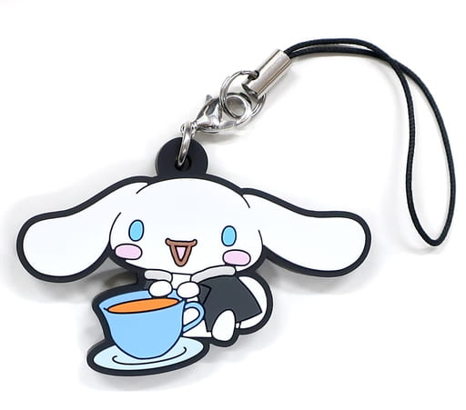 Cinnamoroll Fodor D Costume Bungo Stray Dogs x Sanrio Characters Rubber Charm Key Chain [USED]