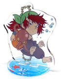 Miyoshimaru Nintama Rantaro Trading Acrylic Stand Key Chain Beach House Ver. Part 2 animatecafe Hyogo Navy Beach House Limited Key Chain [USED]