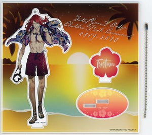 Archer/Tristan Fate/Grand Order Luluhawa Island Acrylic Mascot Chaldea Park Caravan 2019-2020 Limited Key Chain [USED]