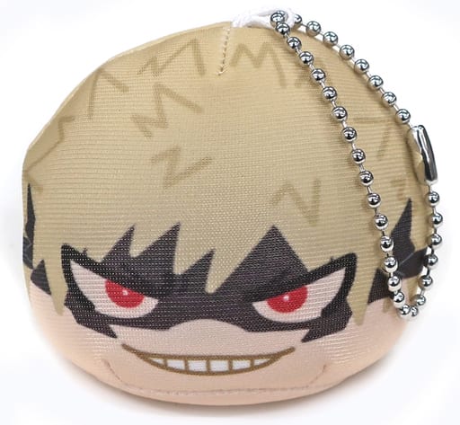 Katsuki Bakugo Special Edition My Hero Academia Omanjuu Niginigi Mascot 2 Jump Shop & Characters Store Limited Box Purchase Privilege Key Ring [USED]