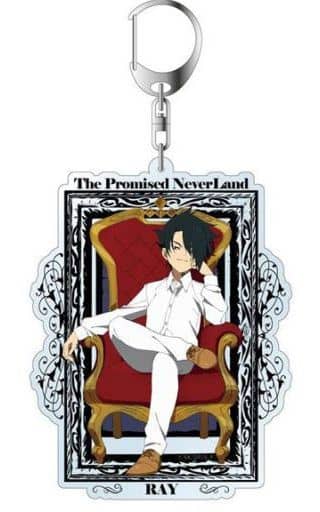 Ray Corporation The Promised Neverland Deka Key Chain Newly Drawn Ver. Key Chain [USED]