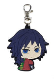 Giyu Tomiokau Demon Slayer: Kimetsu no Yaiba Bocchi-Kun Rubber Charm Fujiiro Shopping Street Amiami Street in Akihabara Limited Key Chain [USED]