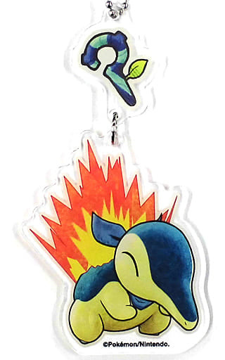 Cyndaquil Pokemon Mystery Dungeon: Rescue Team DX Double Acrylic Charm Collection A Pokemon Center Limited Charm [USED]